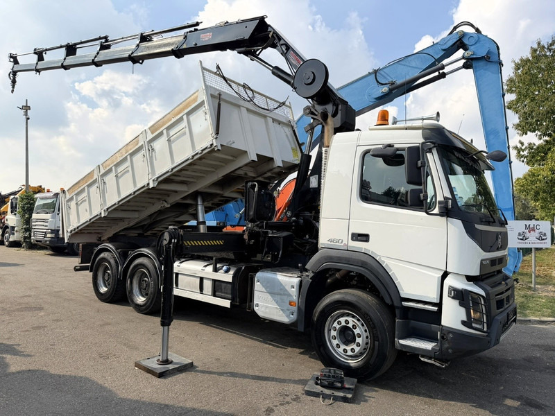 Volvo FMX 460 6x4 TIPPER + CRANE HIAB 244 E-5 HIPRO - ROTATOR - RADIO - *349.000km* - EURO 6 - 13T AXLES - BE TRUCK - Camión volquete, Camión grúa: foto 1 Volvo FMX 460 6x4 TIPPER + CRANE HIAB 244 E-5 HIPRO - ROTATOR - RADIO - *349.000km* - EURO 6 - 13T AXLES - BE TRUCK - Camión volquete, Camión grúa: foto 1