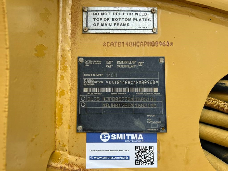 Grader Cat 140H: foto 6
