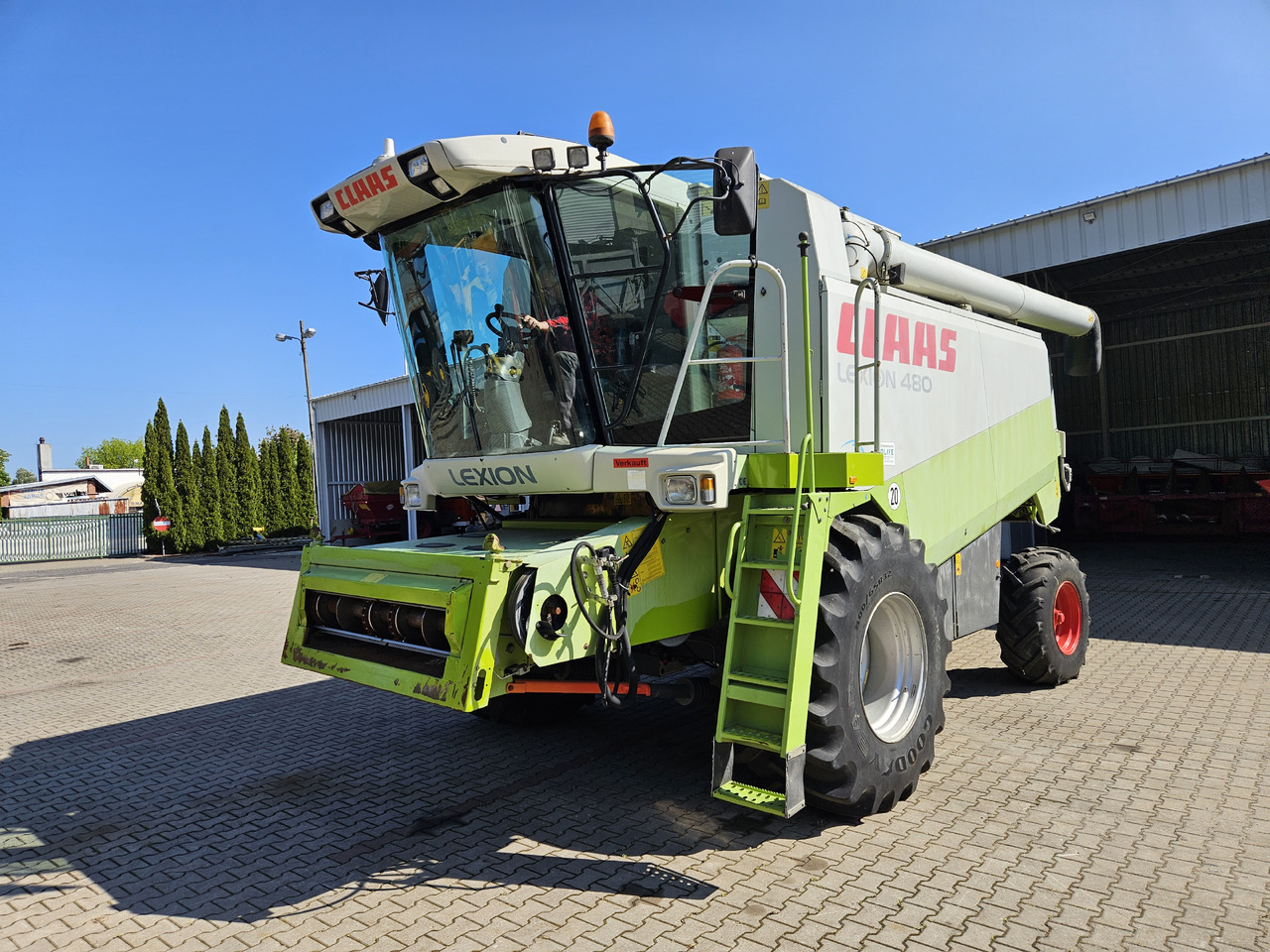 Claas Lexion 480 - Cosechadora de granos: foto 1 Claas Lexion 480 - Cosechadora de granos: foto 1