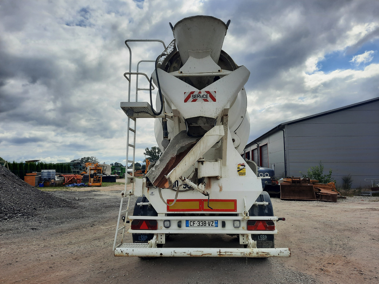 LIEBHERR 10 m3 - Semirremolque hormigonera: foto 5 LIEBHERR 10 m3 - Semirremolque hormigonera: foto 5