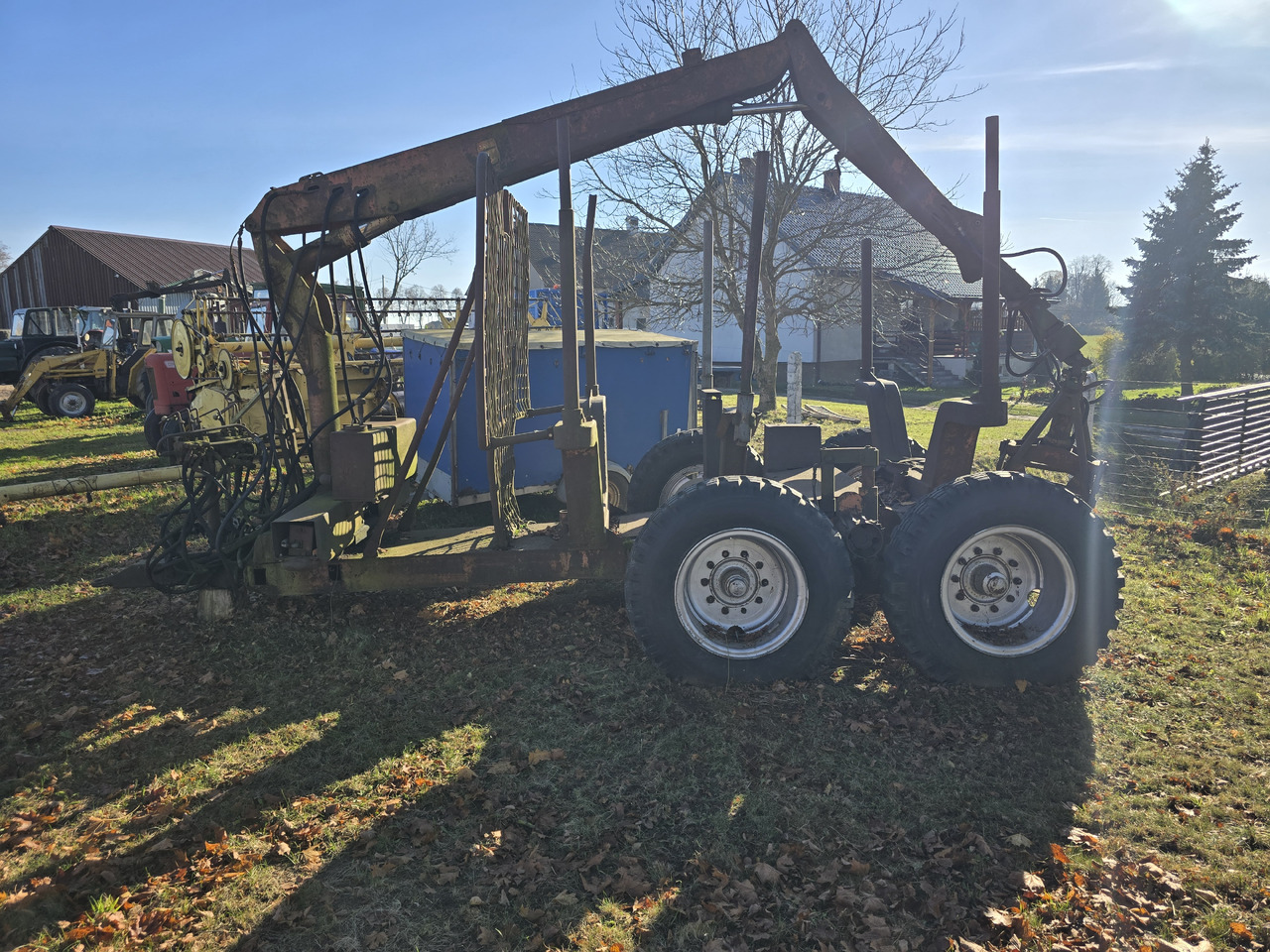 Przyczepa leśna do zrywki - Remolque agrícola: foto 2 Przyczepa leśna do zrywki - Remolque agrícola: foto 2