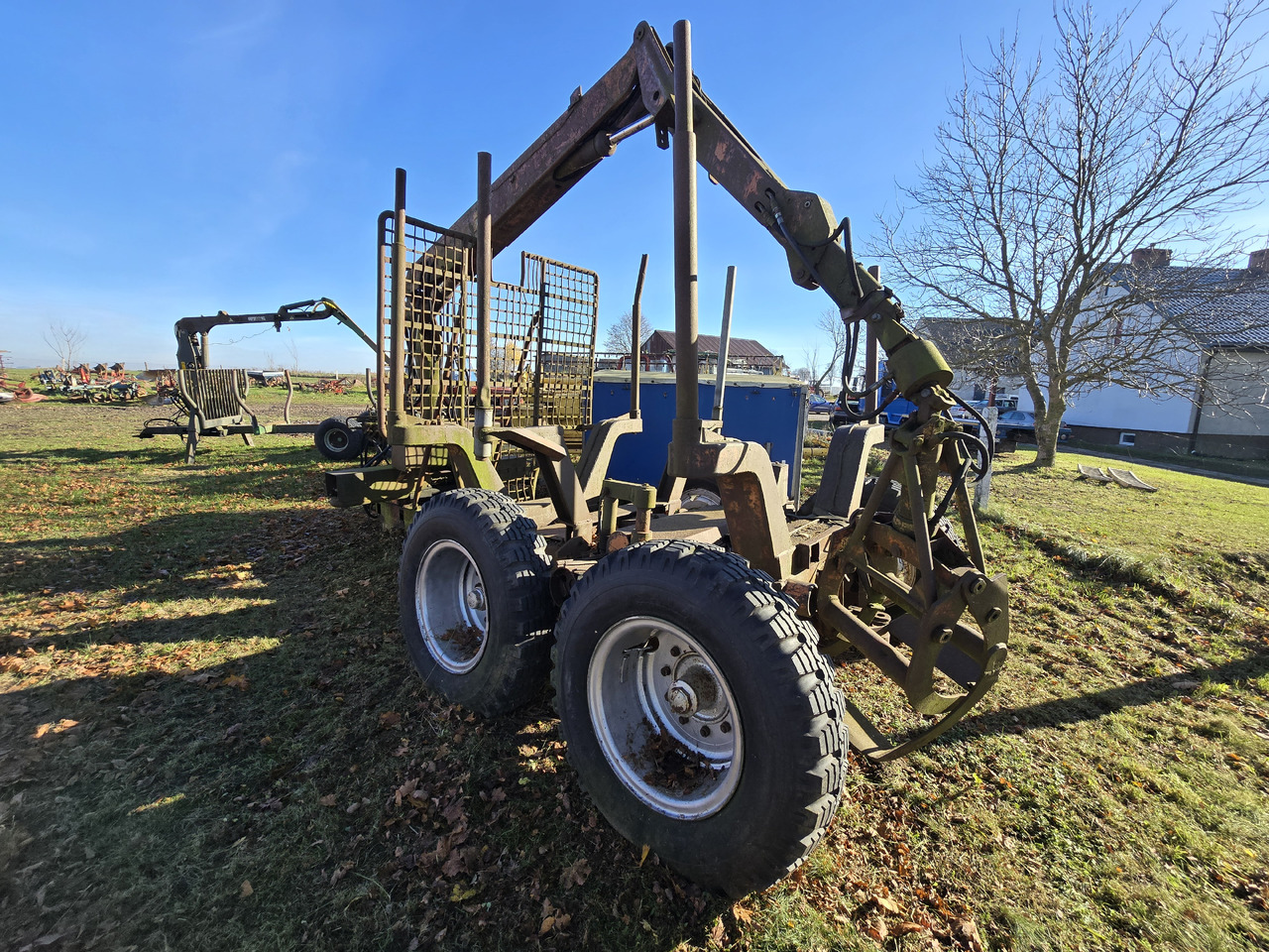 Przyczepa leśna do zrywki - Remolque agrícola: foto 3 Przyczepa leśna do zrywki - Remolque agrícola: foto 3