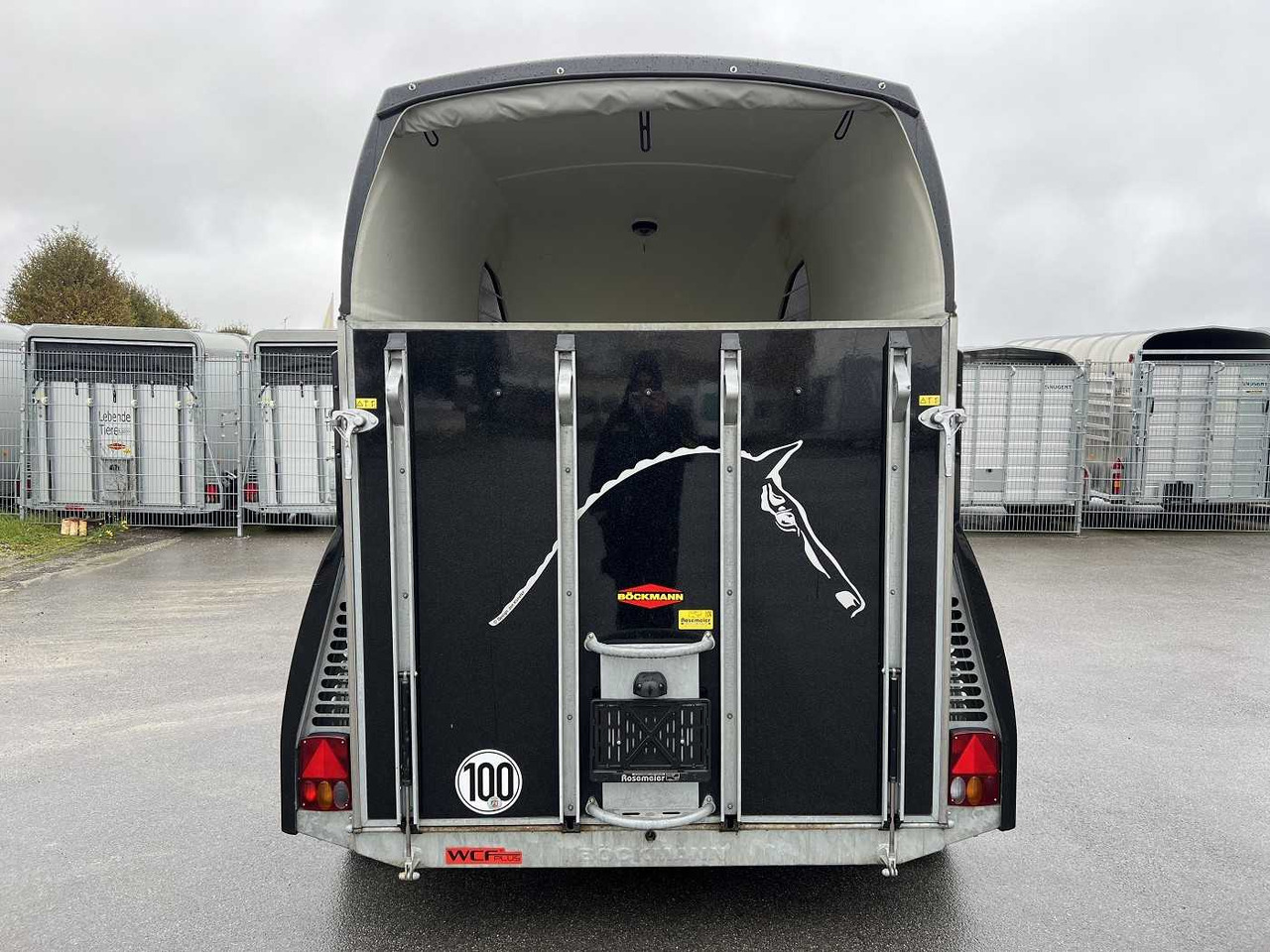 BOECKMANN Big Master WCF anthrazit Pferdeanhänger - Remolque para caballos: foto 4 BOECKMANN Big Master WCF anthrazit Pferdeanhänger - Remolque para caballos: foto 4