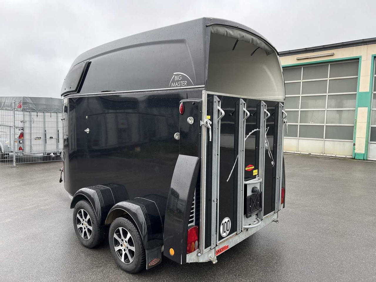 BOECKMANN Big Master WCF anthrazit Pferdeanhänger - Remolque para caballos: foto 5 BOECKMANN Big Master WCF anthrazit Pferdeanhänger - Remolque para caballos: foto 5