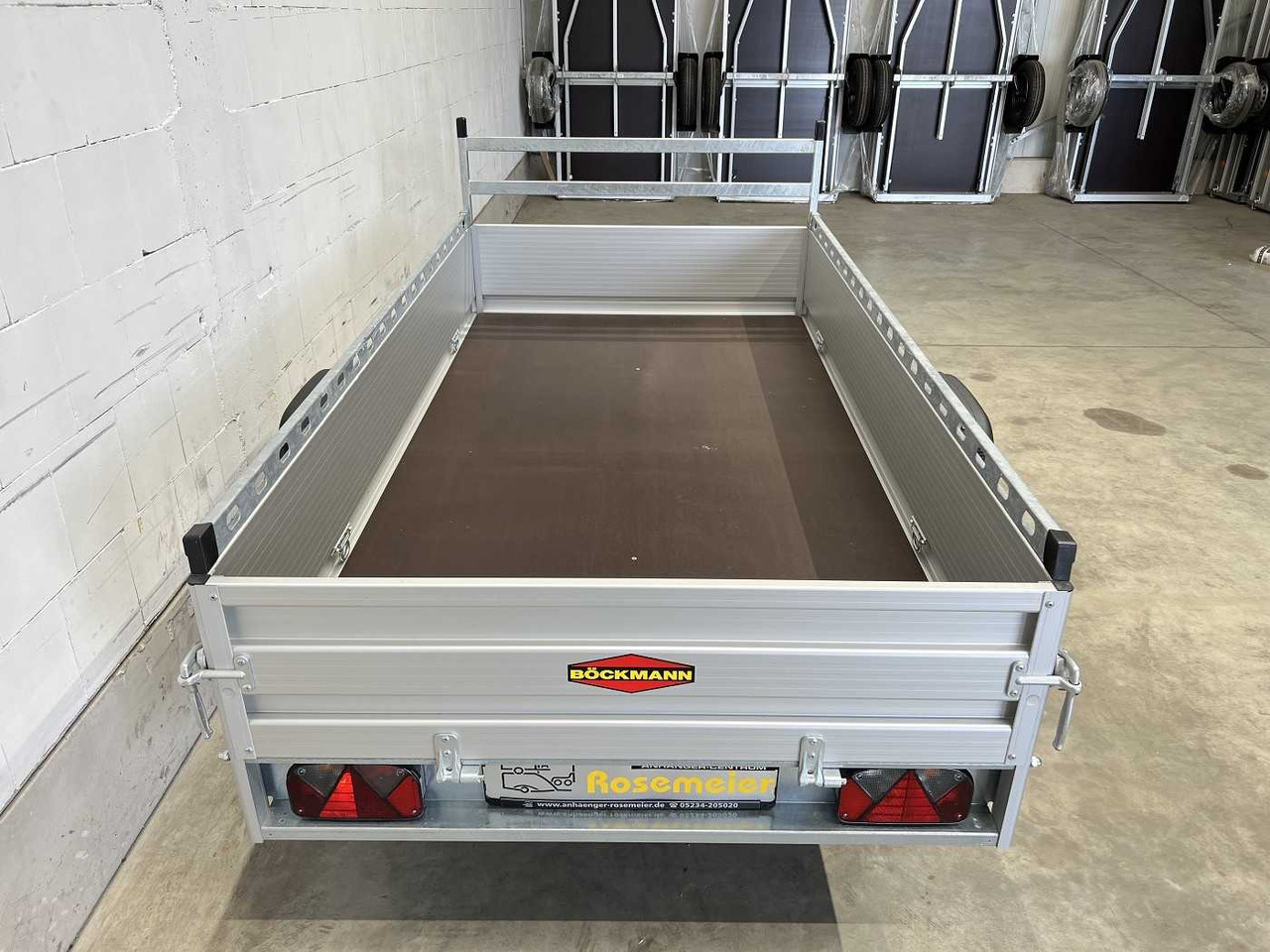Remolque de coche nuevo BOECKMANN TL-AL 2513/135 Profi Kastenanhänger gebremst: foto 6