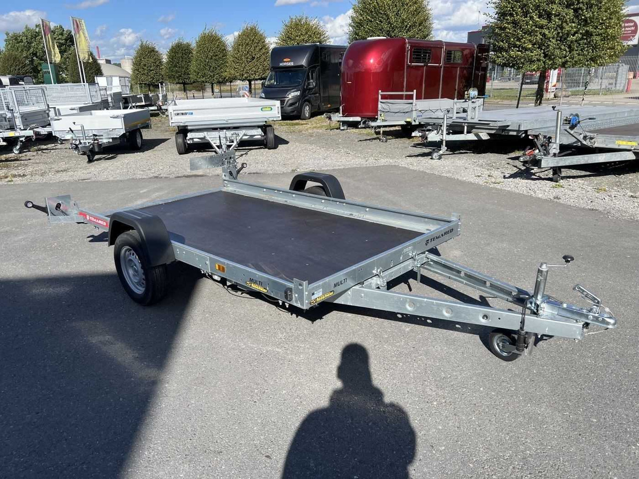 DC Plattform Motorradanhänger kippbar - Remolque para moto: foto 2 DC Plattform Motorradanhänger kippbar - Remolque para moto: foto 2