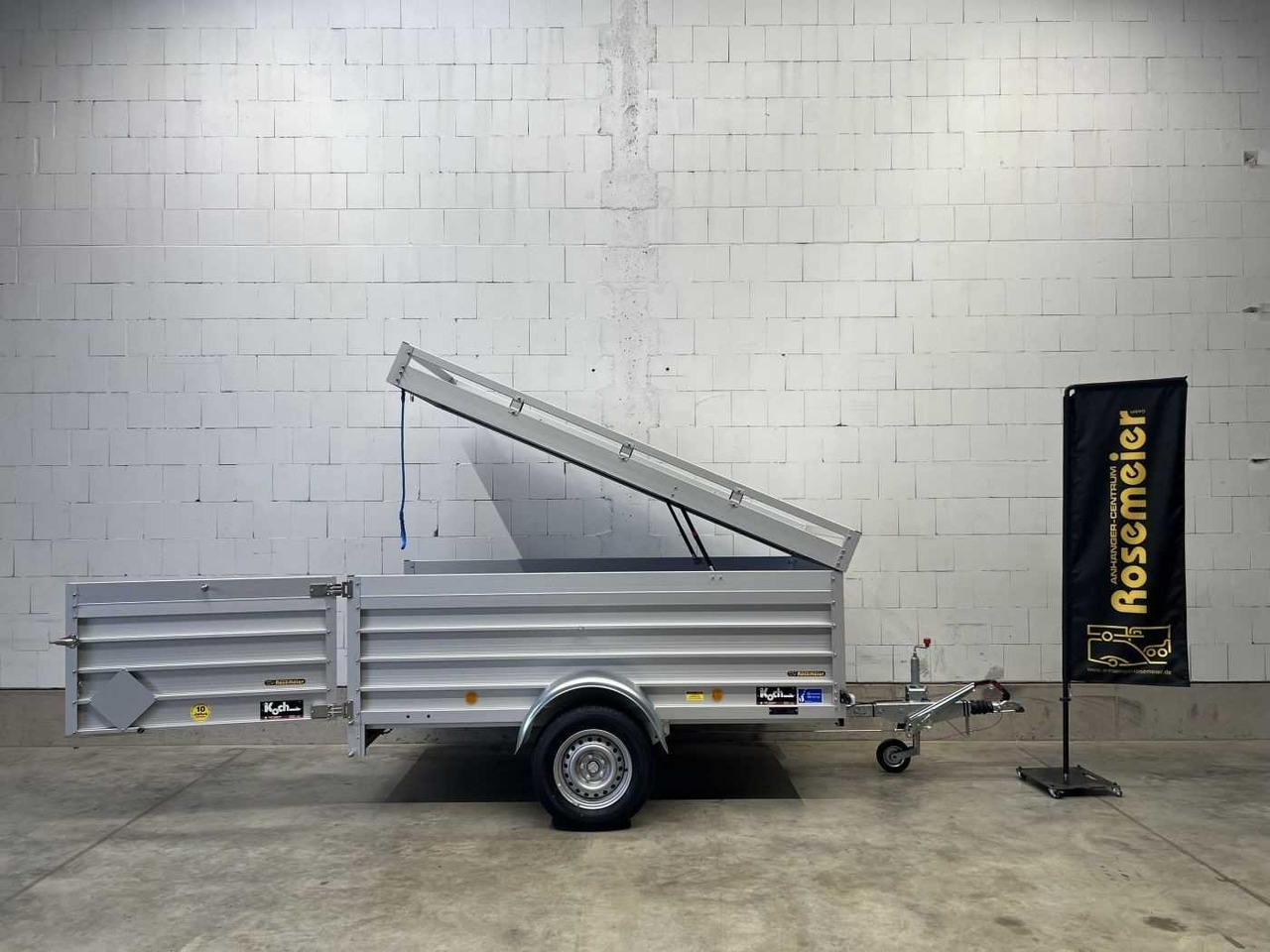Remolque de coche nuevo KOCH 4.13 2 BWEH u. Deckel Tür Deckelanhänger: foto 13