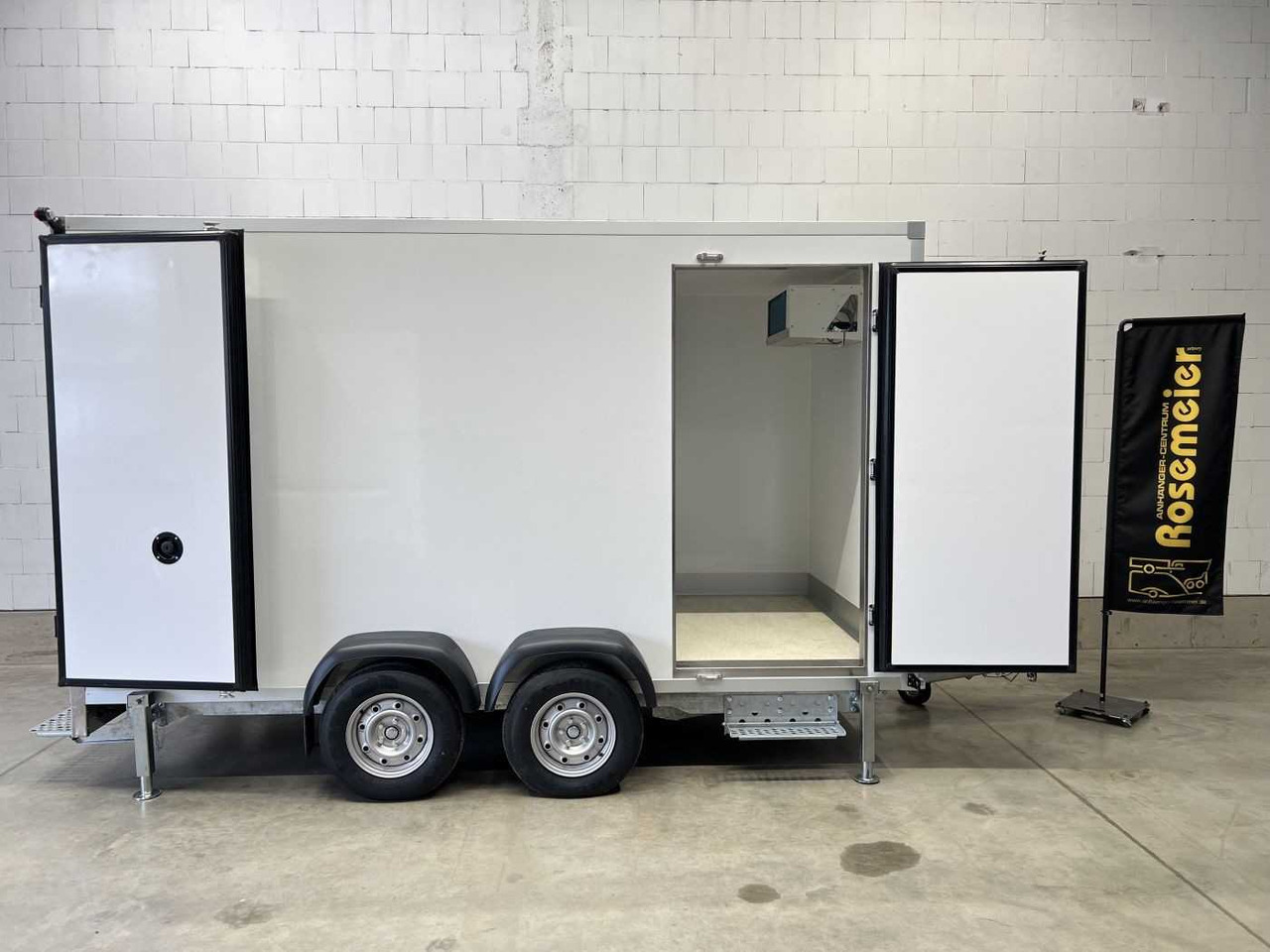ROSEMEIER ER Cool 3.7 Seitentür 2 Räume Tiefkühlanhänger - Remolque frigorífico: foto 1 ROSEMEIER ER Cool 3.7 Seitentür 2 Räume Tiefkühlanhänger - Remolque frigorífico: foto 1