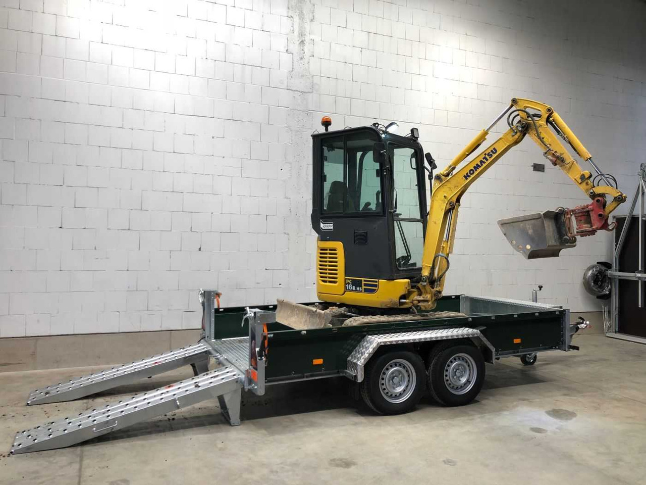 ROSEMEIER VE BAT C35.36 grau Maschinentransporter - Remolque porta maquinaria: foto 2 ROSEMEIER VE BAT C35.36 grau Maschinentransporter - Remolque porta maquinaria: foto 2