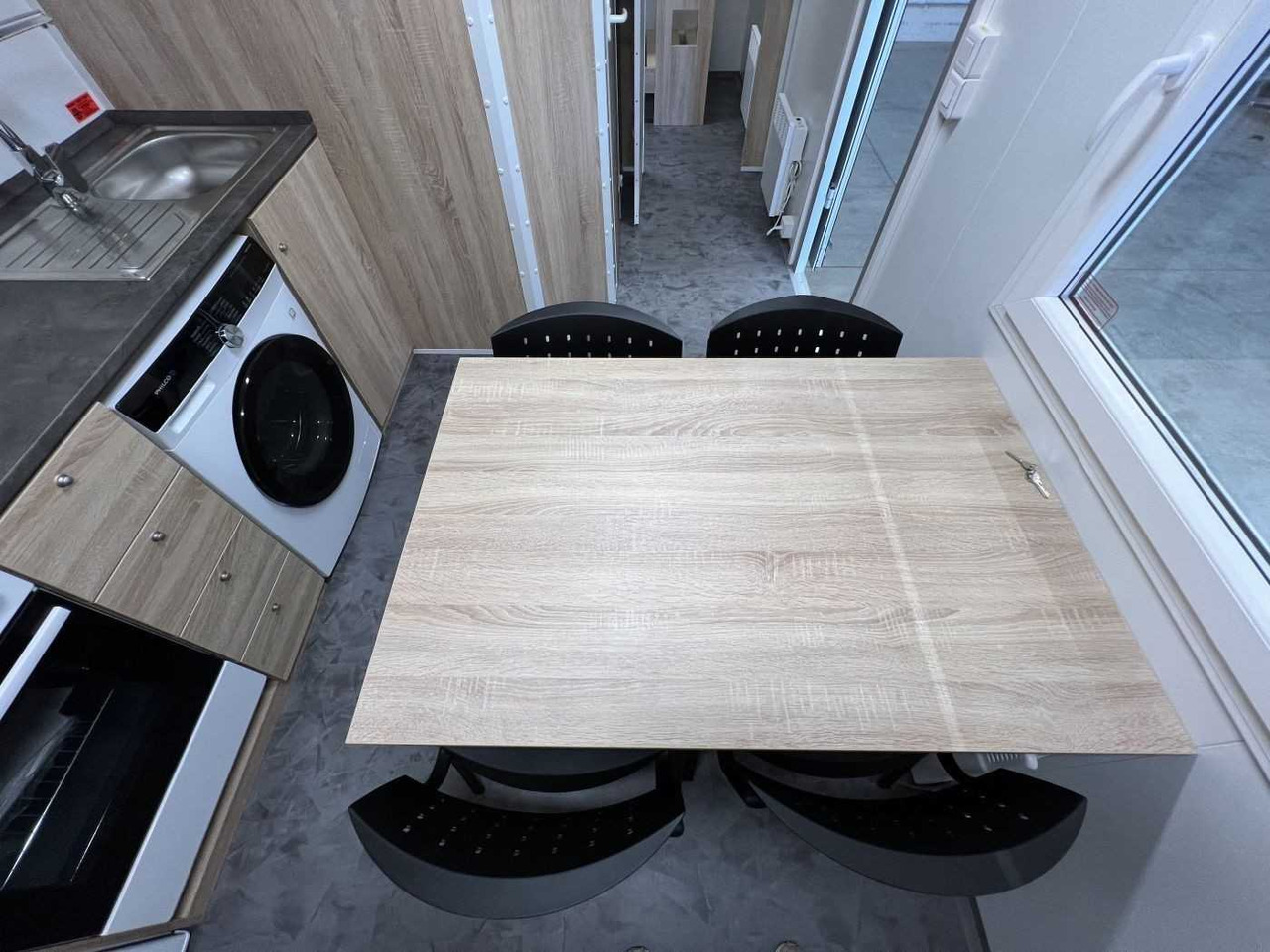 Casa contenedor, Remolque nuevo ROSEMEIER VE MOBI 7344 Economy Mannschaftswagen: foto 17