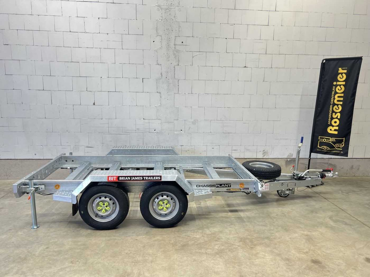 BRIAN_JAMES Chassis Plant Generator Maschinentransporter - Remolque: foto 1 BRIAN_JAMES Chassis Plant Generator Maschinentransporter - Remolque: foto 1