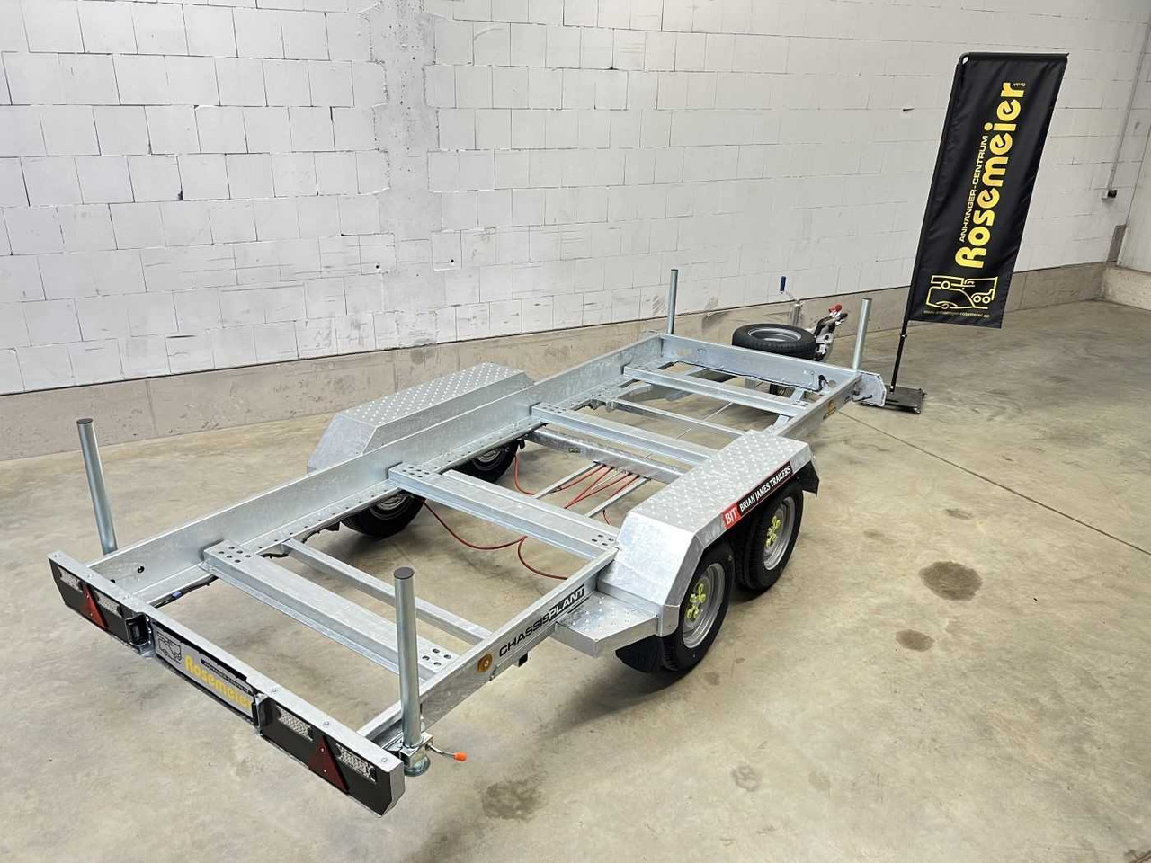 BRIAN_JAMES Chassis Plant Generator Maschinentransporter - Remolque: foto 4 BRIAN_JAMES Chassis Plant Generator Maschinentransporter - Remolque: foto 4
