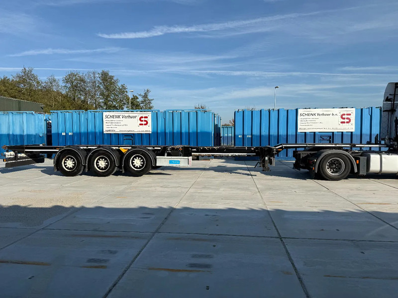 D-Tec Flexitrailer 3x Extandable / For all sizes container/tyres all 80%/Holland Trailer - Semirremolque portacontenedore/ Intercambiable: foto 3 D-Tec Flexitrailer 3x Extandable / For all sizes container/tyres all 80%/Holland Trailer - Semirremolque portacontenedore/ Intercambiable: foto 3