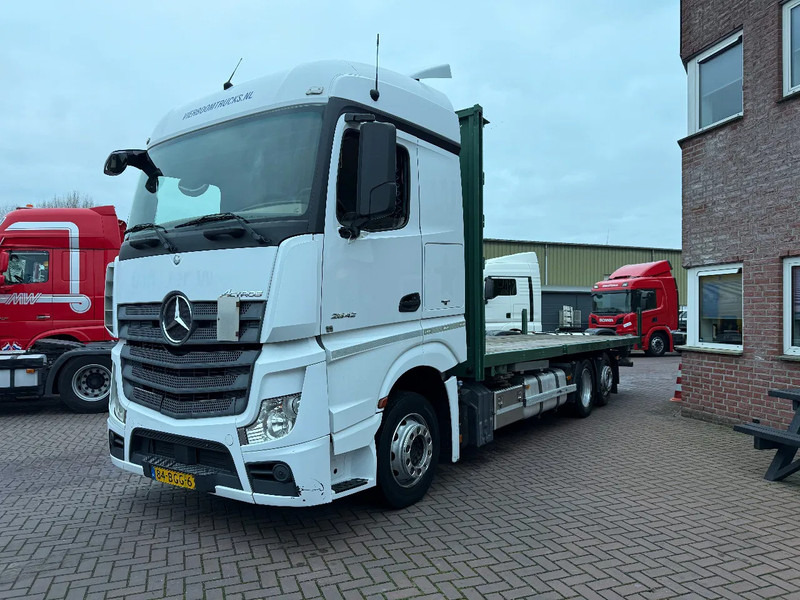 Mercedes-Benz Actros Actros 2542LL 6X2 met open laabak BDF Platform NL Truck - Camión caja abierta: foto 2 Mercedes-Benz Actros Actros 2542LL 6X2 met open laabak BDF Platform NL Truck - Camión caja abierta: foto 2