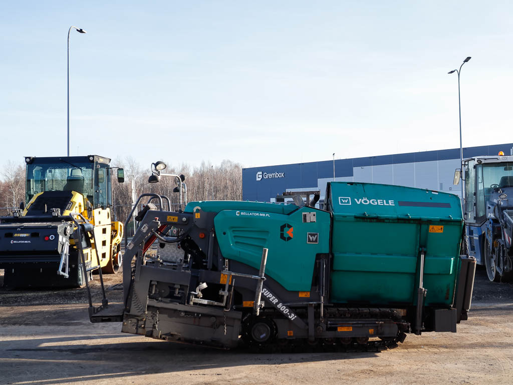 Pavimentadora de asfalto VÖGELE SUPER 800-3i: foto 5 Pavimentadora de asfalto VÖGELE SUPER 800-3i: foto 5