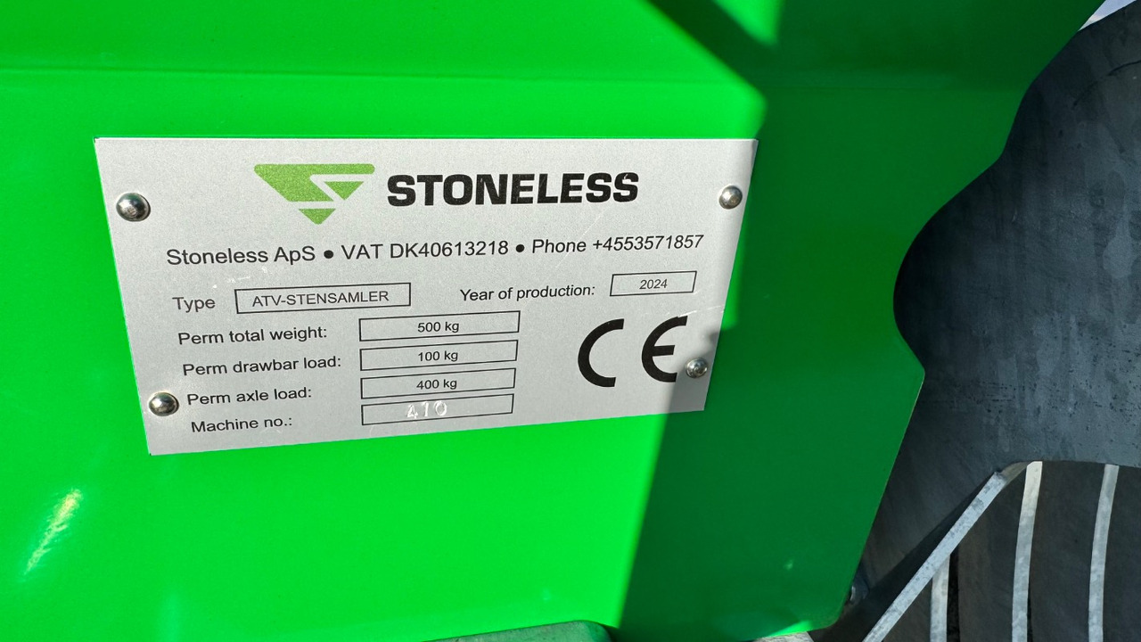 Stoneless Steinsammler für Quad/ATV - Equipo para trabajo del suelo: foto 2 Stoneless Steinsammler für Quad/ATV - Equipo para trabajo del suelo: foto 2