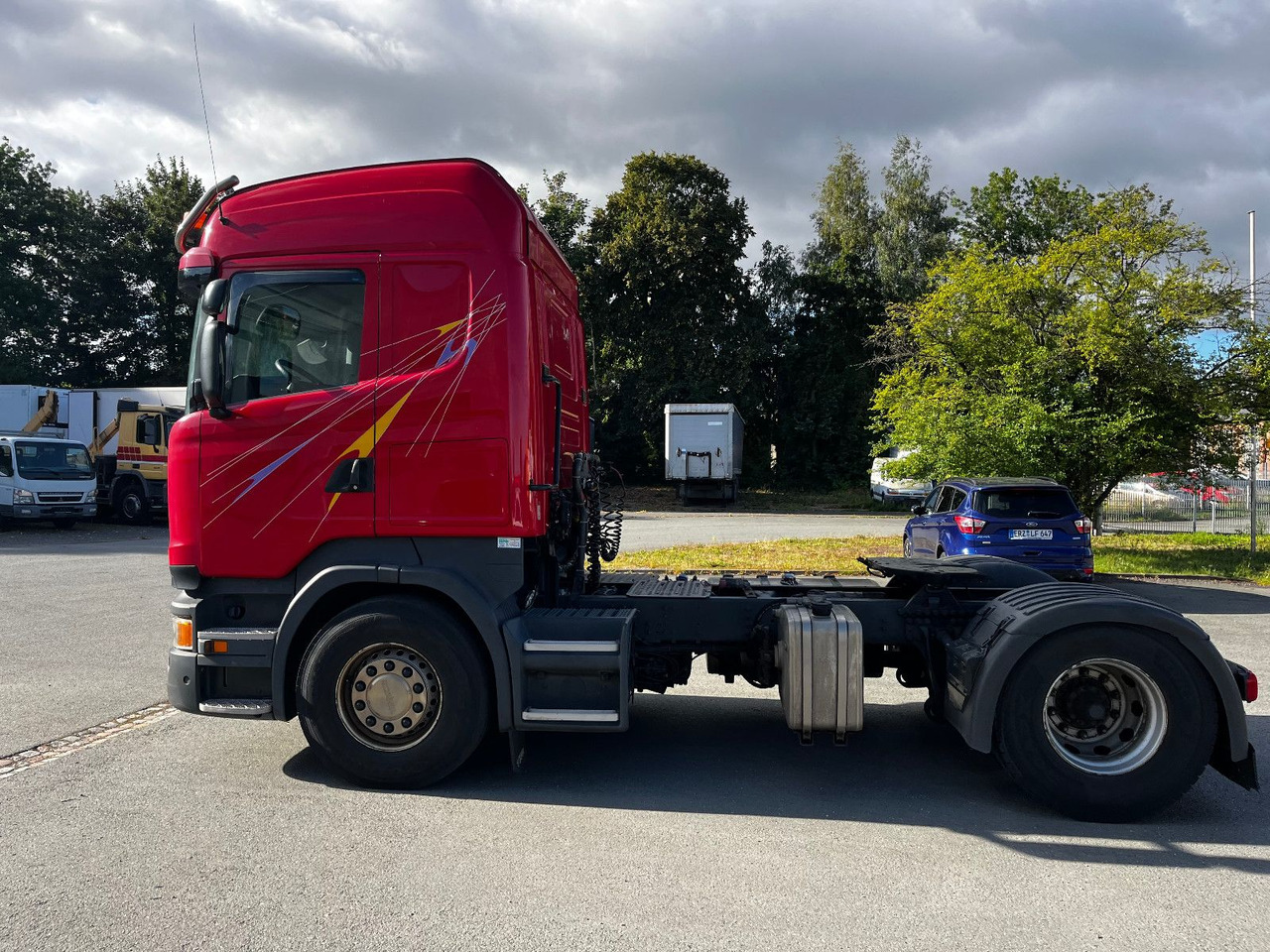 Scania R450 Sattelzugmaschine mit Kipphydraulik - Cabeza tractora: foto 5 Scania R450 Sattelzugmaschine mit Kipphydraulik - Cabeza tractora: foto 5