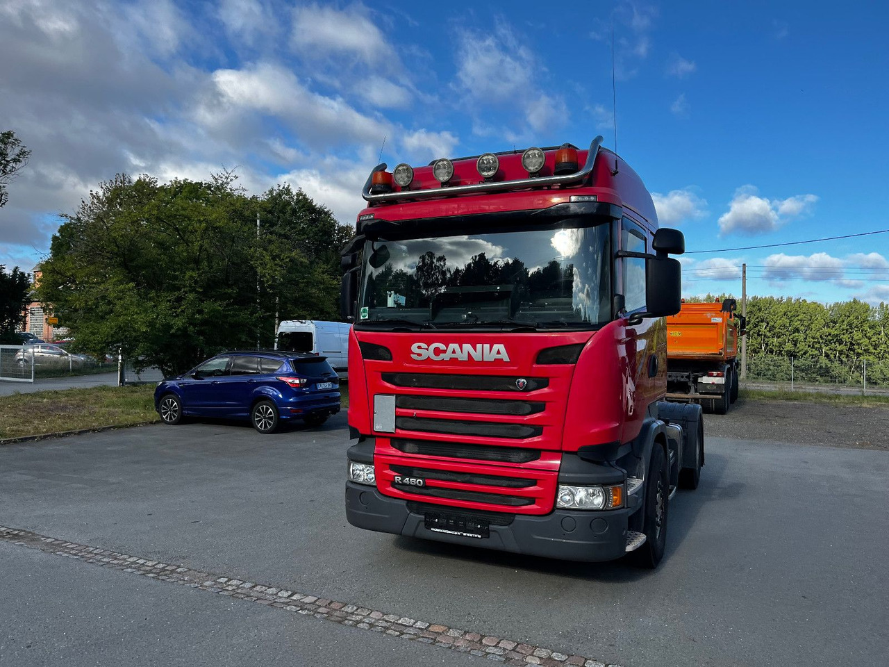 Scania R450 Sattelzugmaschine mit Kipphydraulik - Cabeza tractora: foto 4 Scania R450 Sattelzugmaschine mit Kipphydraulik - Cabeza tractora: foto 4