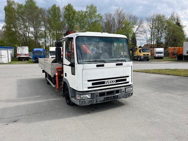 Iveco ML 75 E Pritsche mit Atlas Ladekran 60.1 - Camión caja abierta, Camión grúa: foto 5 Iveco ML 75 E Pritsche mit Atlas Ladekran 60.1 - Camión caja abierta, Camión grúa: foto 5