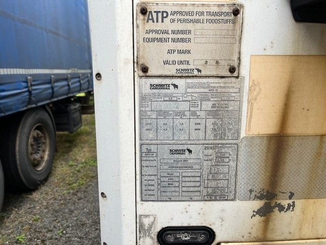 Remolque frigorífico Schmitz Cargobull TK Anhänger Thermoking SL100 Rohrbahn Fleisch: foto 25