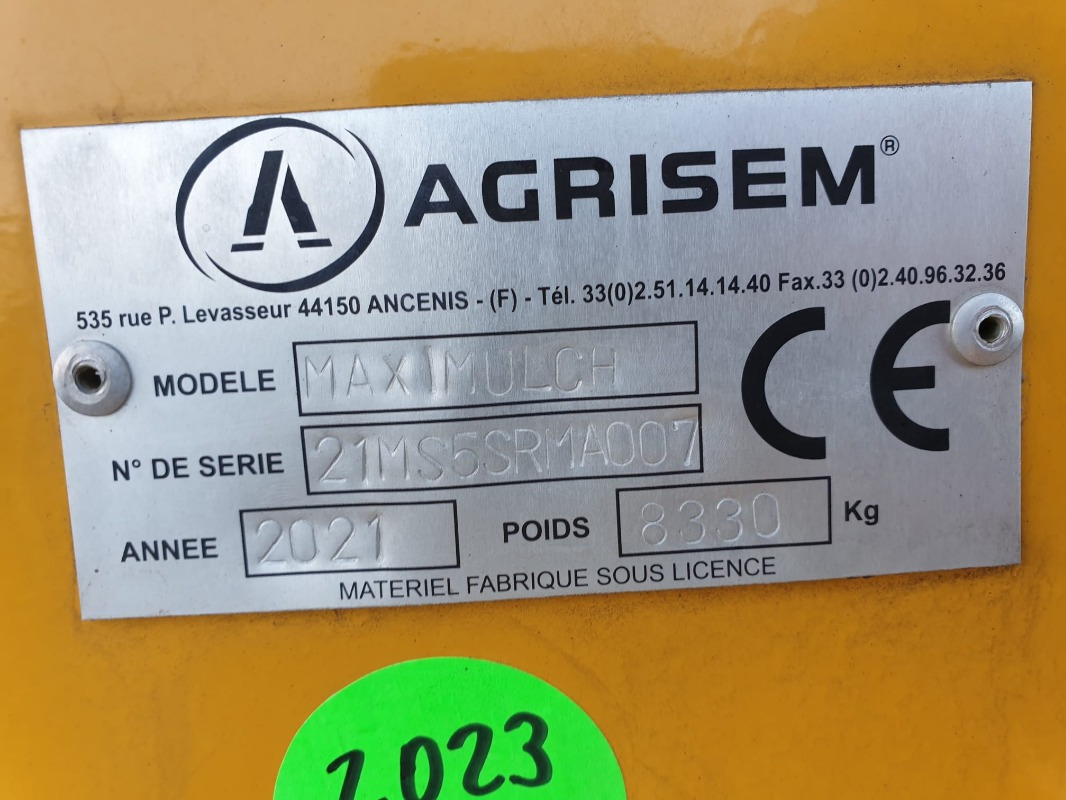 Agrisem MAXIMULCH - Cultivador: foto 2 Agrisem MAXIMULCH - Cultivador: foto 2