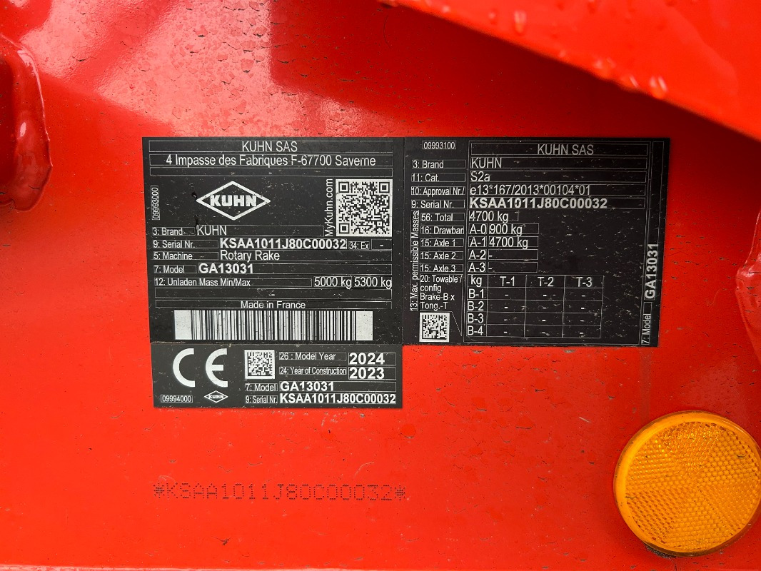 Kuhn GA 13031 - Henificadora: foto 5 Kuhn GA 13031 - Henificadora: foto 5