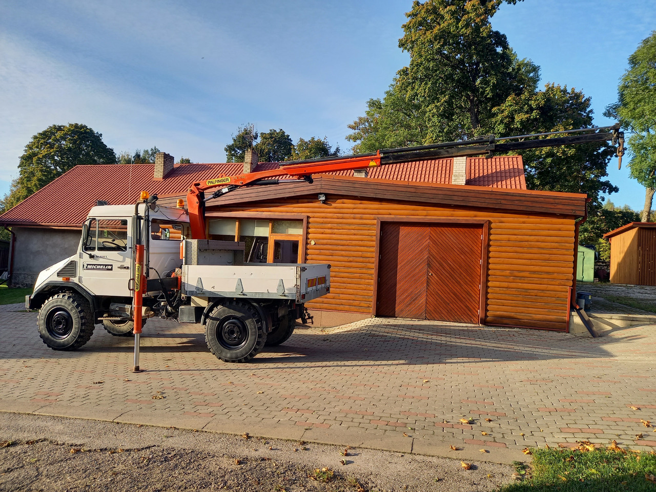 Camión grúa UNIMOG U100L: foto 12