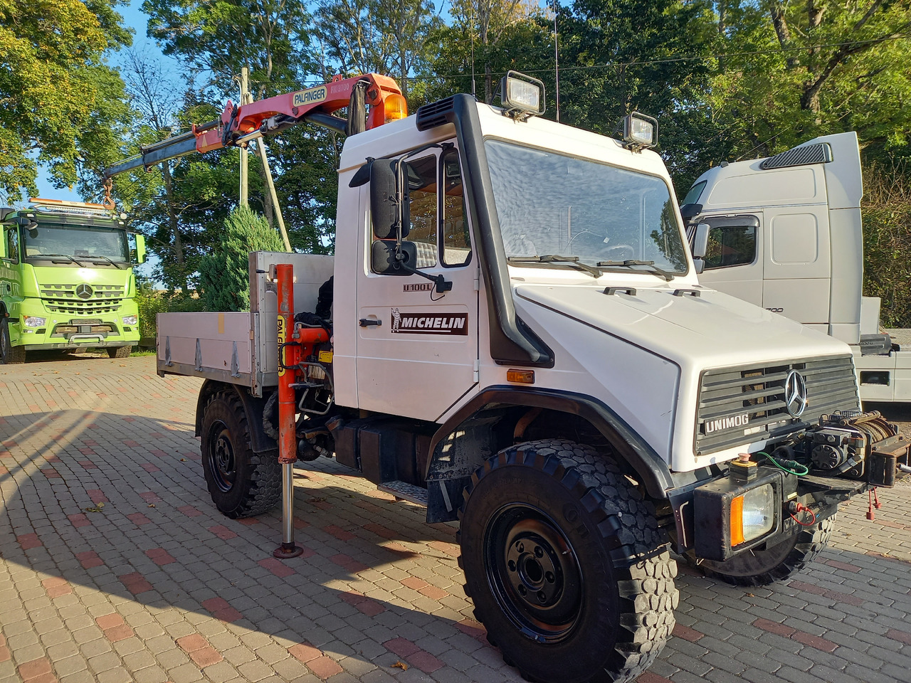 Camión grúa UNIMOG U100L: foto 13