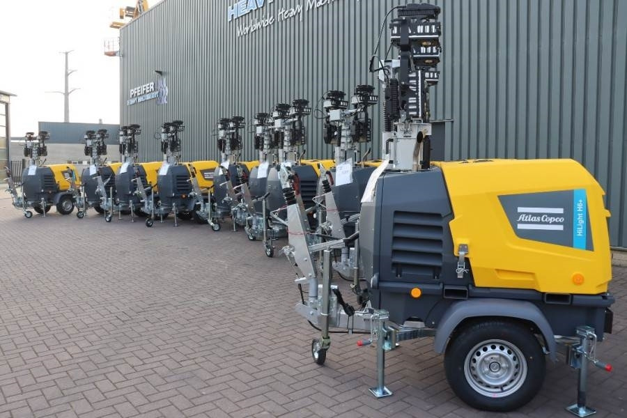 Torre de iluminación Atlas Copco Hilight H6+ Valid inspection, *Guarantee! Max Boo: foto 14