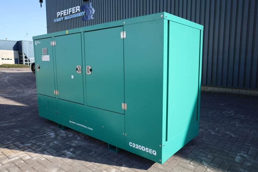Generador industriale Cummins C220D5EQ Declaration of Conformity, Diesel, 220kVA: foto 8
