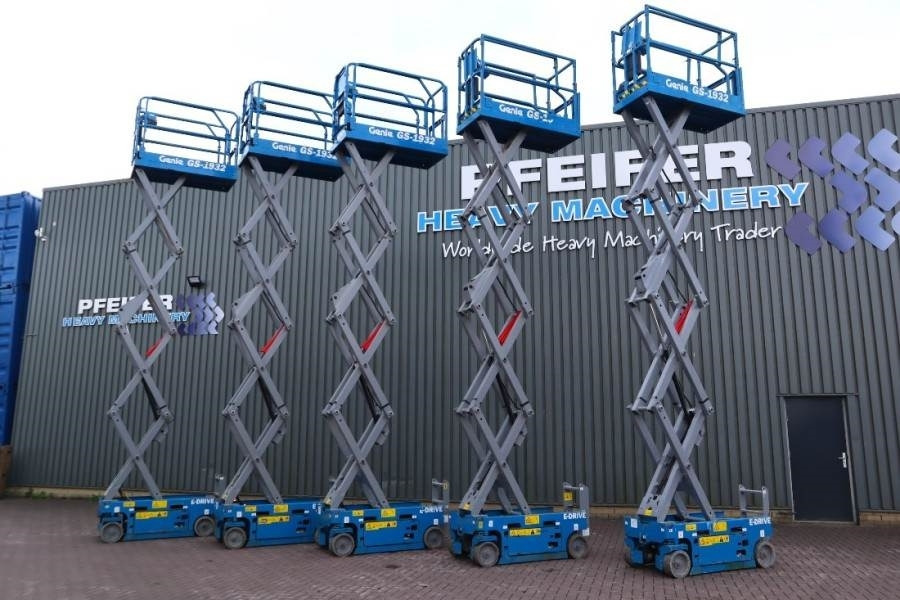 Genie GS1932 E-Drive Several In Stock, 8m Working Height - Plataforma de tijeras: foto 2 Genie GS1932 E-Drive Several In Stock, 8m Working Height - Plataforma de tijeras: foto 2