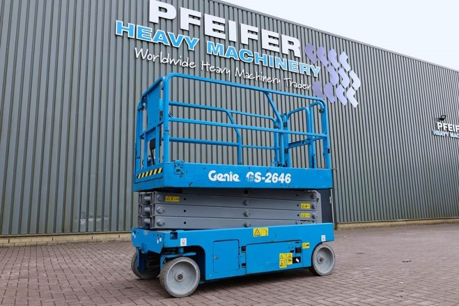 Genie GS2646 Electric, Working Height 9.80m, Capacity 45 - Plataforma de tijeras: foto 1 Genie GS2646 Electric, Working Height 9.80m, Capacity 45 - Plataforma de tijeras: foto 1