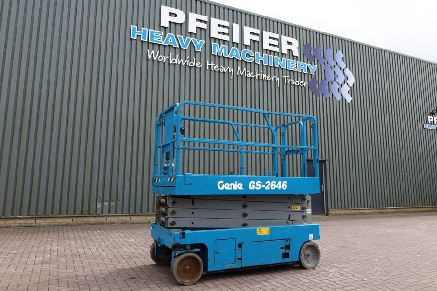 Genie GS2646 Electric, Working Height 9.80m, Capacity 45 - Plataforma de tijeras: foto 1 Genie GS2646 Electric, Working Height 9.80m, Capacity 45 - Plataforma de tijeras: foto 1