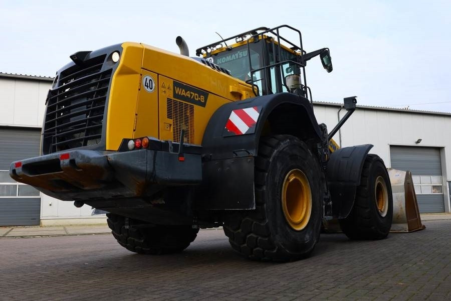 Cargadora de ruedas Komatsu WA470-8 Diesel, 4x4 Drive, Tamtron Weighting Syste: foto 9