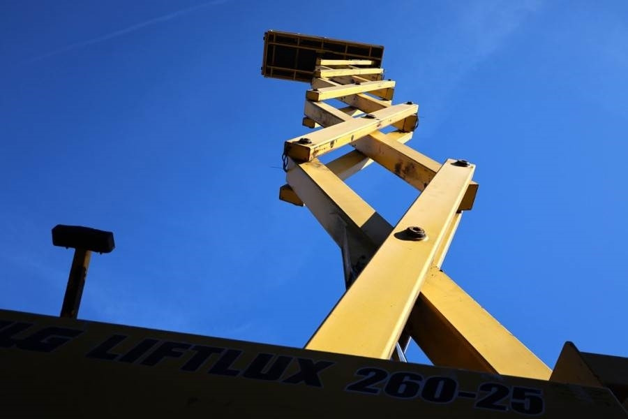 Plataforma de tijeras Liftlux SL260-25D4WD Diesel, 4x4 Drive, 9.80m Hydraulic De: foto 10