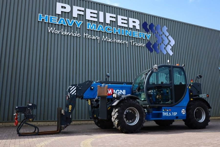 Magni TH5,5.15-D7/D Diesel, 4x4x4 Drive, 5.5t Capacity, - Manipulador telescópico: foto 1 Magni TH5,5.15-D7/D Diesel, 4x4x4 Drive, 5.5t Capacity, - Manipulador telescópico: foto 1