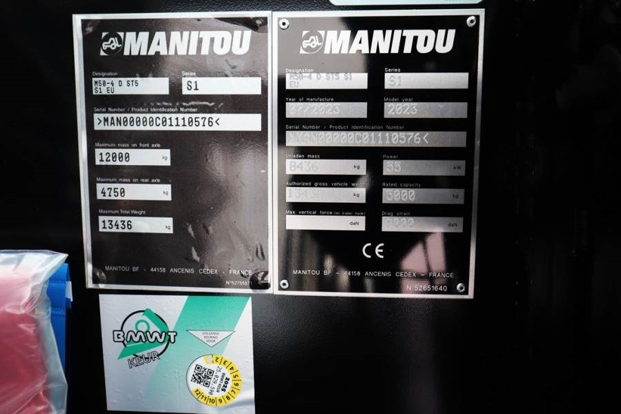 Manitou M50-4 Valid Inspection, *Guarantee, Diesel, 4x4 Dr  - Carretilla todo terreno: foto 5 Manitou M50-4 Valid Inspection, *Guarantee, Diesel, 4x4 Dr  - Carretilla todo terreno: foto 5