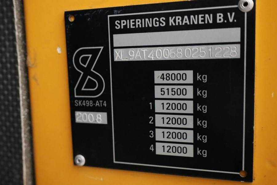 Spierings SK498-AT4 Diesel, 8x6x6 Drive, 8t Capacity, 44m Fl - Grúa torre: foto 5 Spierings SK498-AT4 Diesel, 8x6x6 Drive, 8t Capacity, 44m Fl - Grúa torre: foto 5