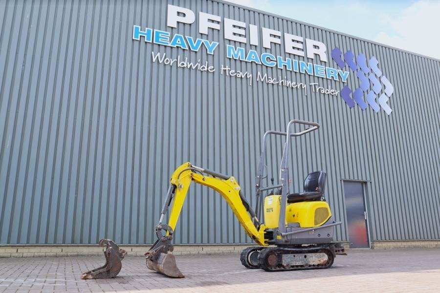 Wacker Neuson E08-01 Wacker Neuson mini excavator including 2 bu - Miniexcavadora: foto 1 Wacker Neuson E08-01 Wacker Neuson mini excavator including 2 bu - Miniexcavadora: foto 1