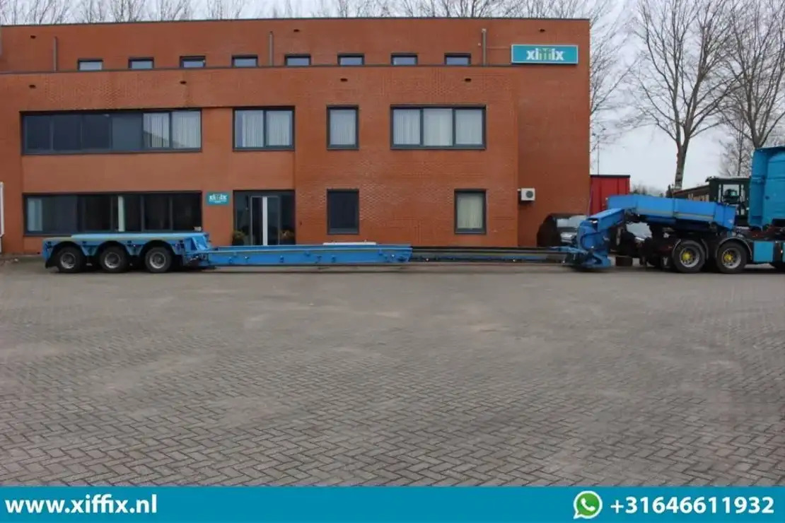 Faymonville 3-ass. Uitschuifbare dieplader met afneembare zwanenhals / Hydr. Vre - Semirremolque góndola rebajadas: foto 5 Faymonville 3-ass. Uitschuifbare dieplader met afneembare zwanenhals / Hydr. Vre - Semirremolque góndola rebajadas: foto 5