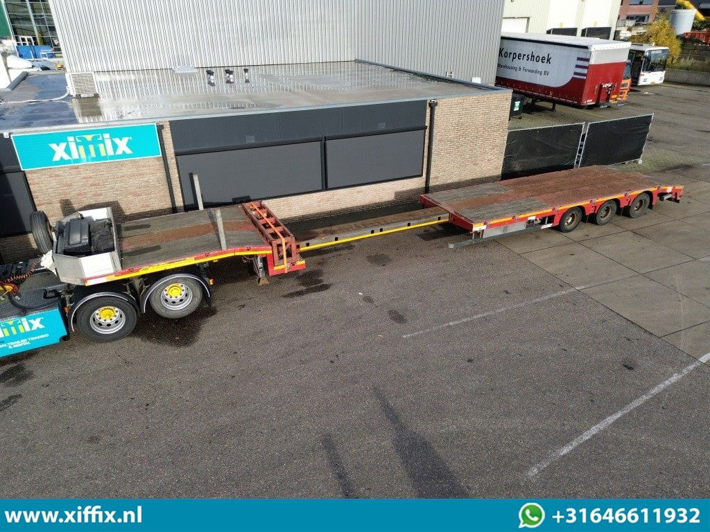 Faymonville 3-ass. Uitschuifbare semi dieplader / Naloop gestuurd - Semirremolque góndola rebajadas: foto 1 Faymonville 3-ass. Uitschuifbare semi dieplader / Naloop gestuurd - Semirremolque góndola rebajadas: foto 1