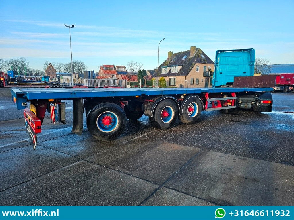 Semirremolque plataforma/ Caja abierta Groenewegen 3-ass. Vlakke oplegger / 1x gestuurd: foto 6