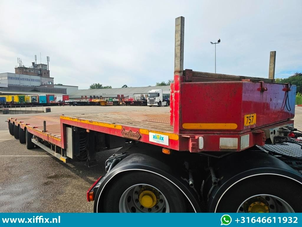 Semirremolque góndola rebajadas Nooteboom 4-ass. Dubbel 2x uitschuifbare semi dieplader / 4x gestuurd: foto 9