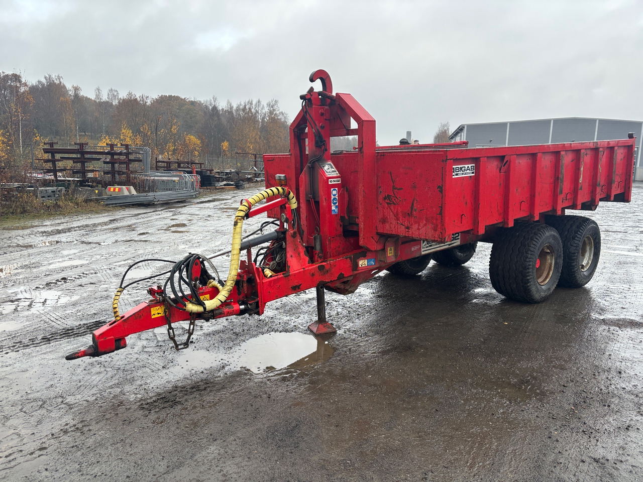Bigab 10-14 - Remolque multilift/ Portacontenedores de cadenas: foto 1 Bigab 10-14 - Remolque multilift/ Portacontenedores de cadenas: foto 1