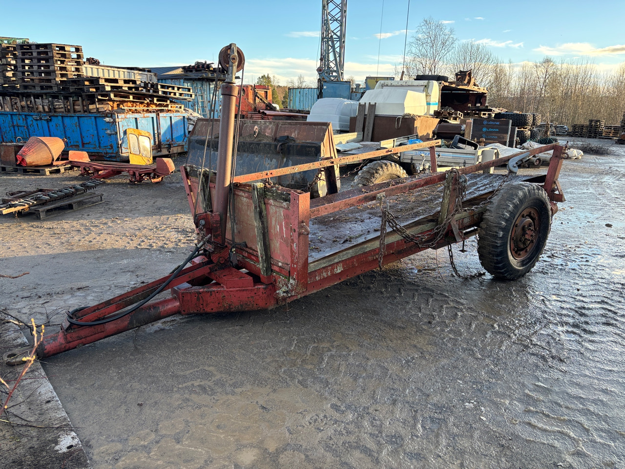 K. Brattlund Mek Och Smide Rislägden - Remolque agrícola: foto 1 K. Brattlund Mek Och Smide Rislägden - Remolque agrícola: foto 1