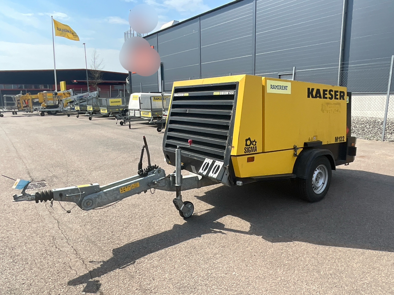 Kaeser M122 Mobilair - Compresor de aire: foto 1 Kaeser M122 Mobilair - Compresor de aire: foto 1