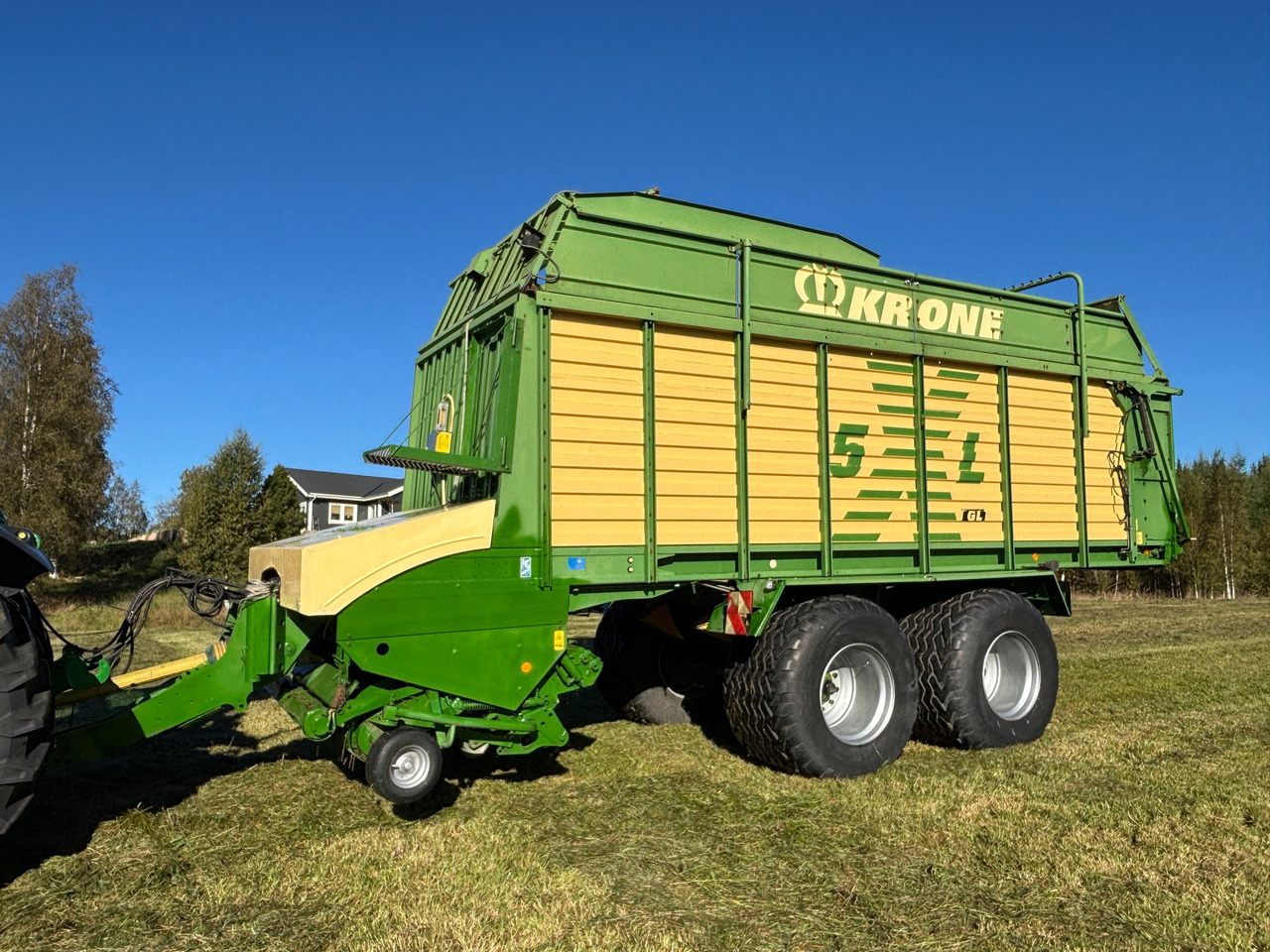 Krone 5XL-GL - Remolque autocargador: foto 1 Krone 5XL-GL - Remolque autocargador: foto 1
