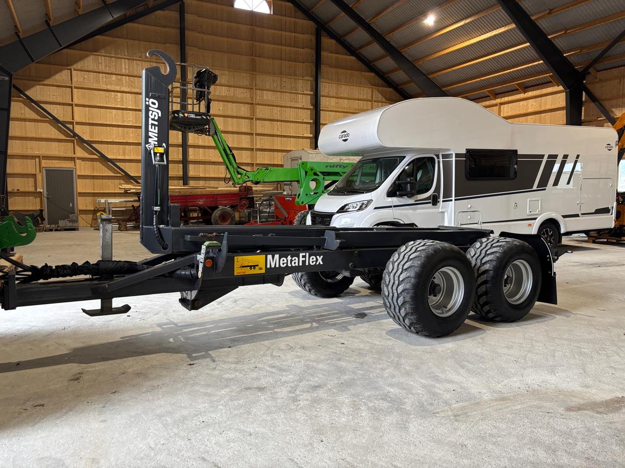 Metsjö MetaFlex 45 - Remolque agrícola: foto 1 Metsjö MetaFlex 45 - Remolque agrícola: foto 1