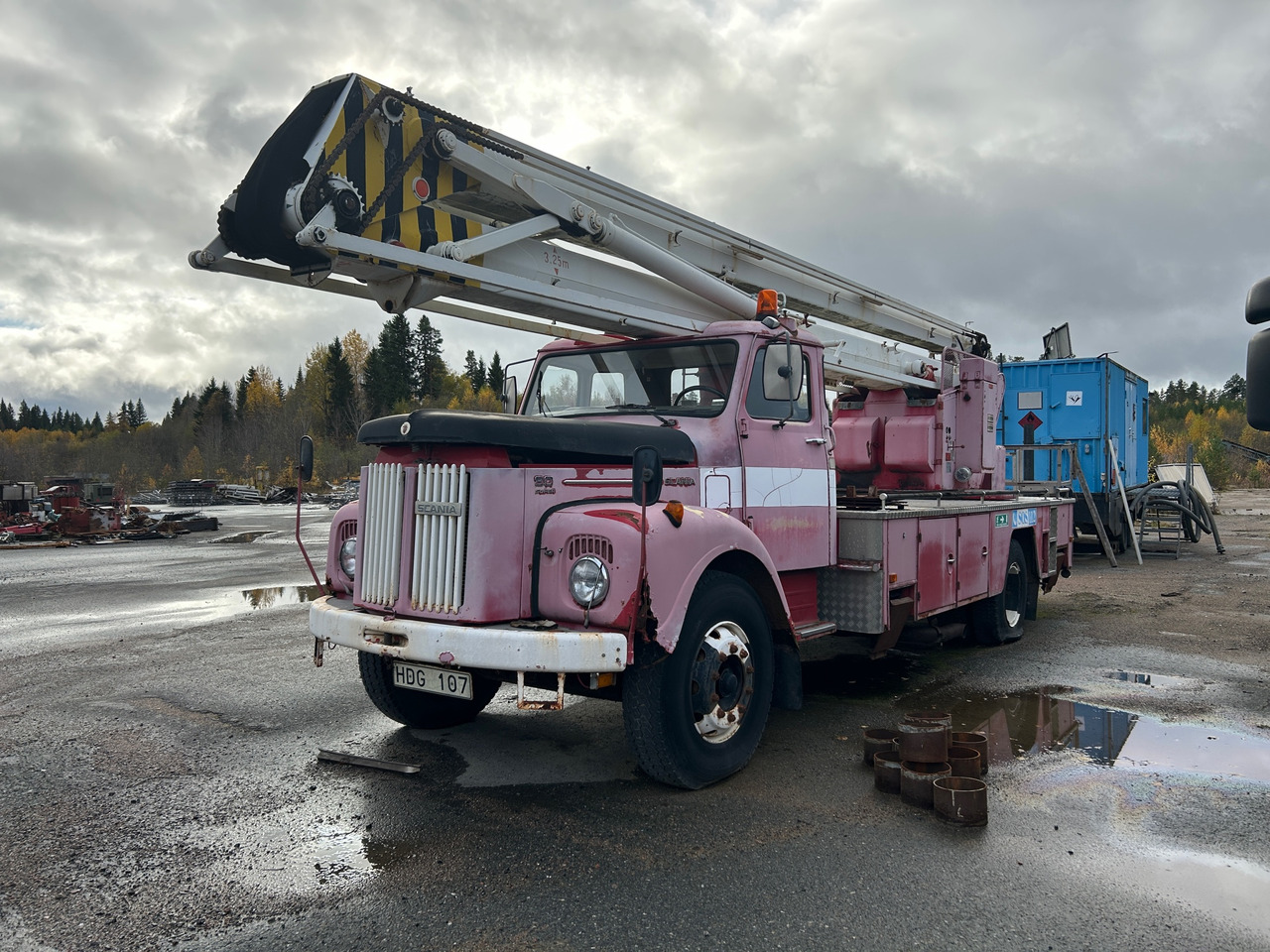Scania 80 S 50 165 - Camión de bomberos: foto 1 Scania 80 S 50 165 - Camión de bomberos: foto 1