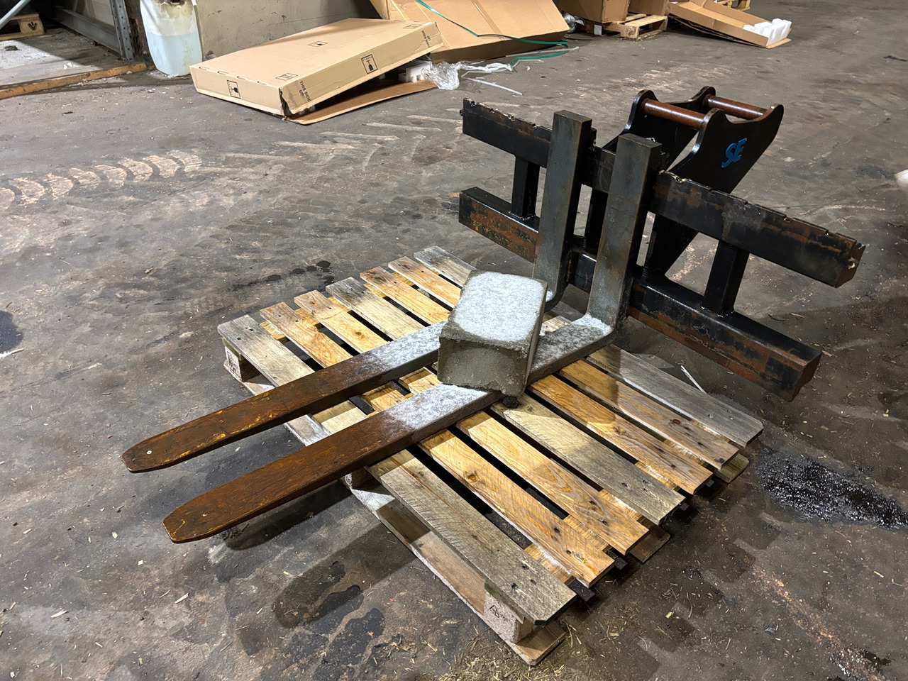 Se Equipment Forn frame 1200 Fey 2 - Horquillas para Maquinaria de construcción: foto 1 Se Equipment Forn frame 1200 Fey 2 - Horquillas para Maquinaria de construcción: foto 1